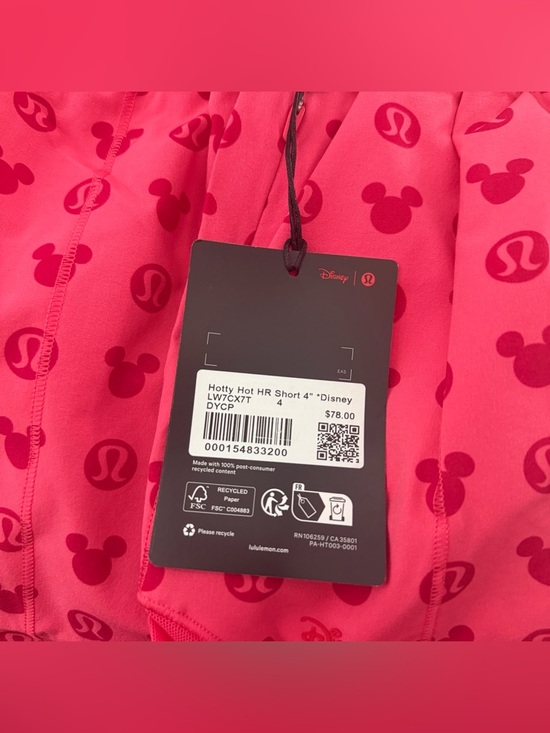 Disney Christmas 2025 Lil Rin Rin Plush Badge Red New